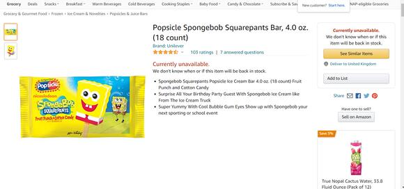 4-year-old boy hailed as a 'hero' for accidentally spending thousands on Spongebob  popsicles - News Break