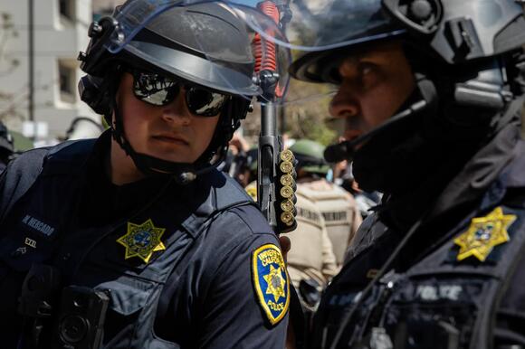 California colleges reveal their military weapons stockpile after ...