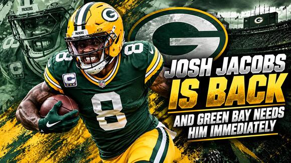 Josh Jacobs Is Back -- and Green Bay Needs Him Immediately