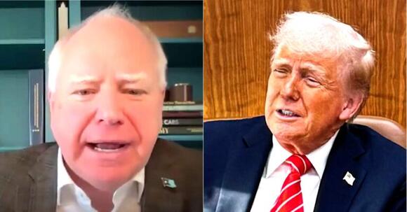Trump Says He ‘May Call’ Tim Walz After Minnesota Lawmaker Assassinated ...