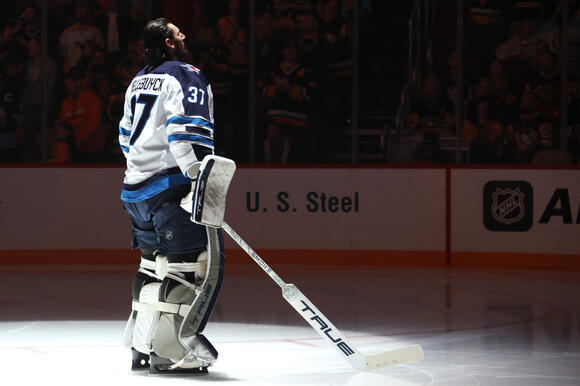 Fan-made website tracks Connor Hellebuyck’s forfeited salary - NewsBreak