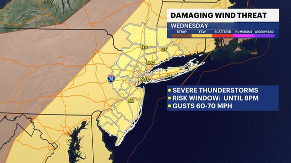 Cold front will bring cooler temperatures on Thursday in Connecticut