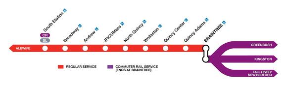 Red Line Replaces Commuter Rail March 28–29 - NewsBreak