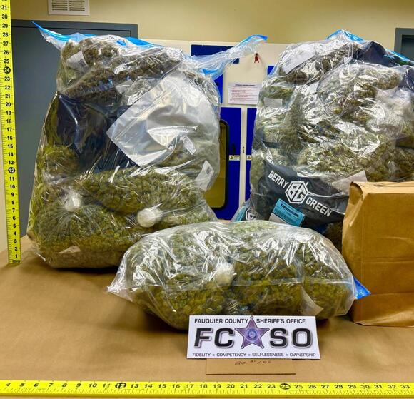Fauquier deputies seize 80 pounds of marijuana after suspect climbs up ...