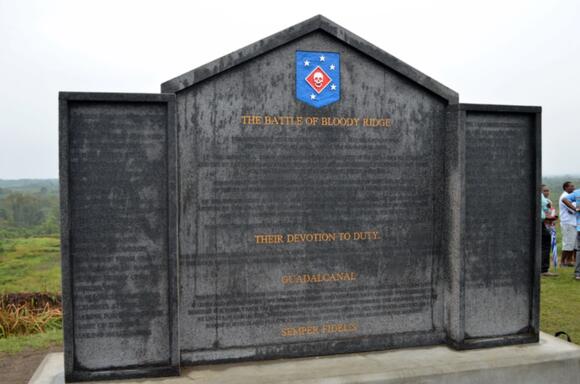 Despite his men being outnumbered and exhausted, Col. Merritt Edson ...