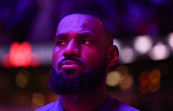 LeBron Accused Of ‘Disrespecting’ National Anthem at Madison Square Garden