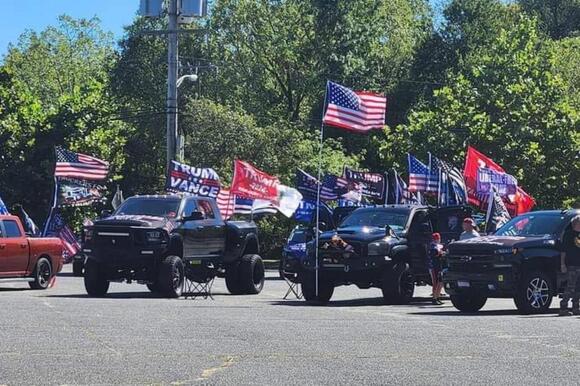 Pro-Trump car rally Saturday starts at service area on the Garden state ...
