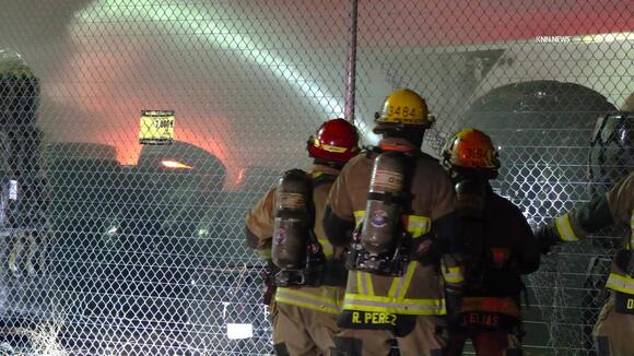 Commercial Tire Shop Fire in Phoenix Consumes Tires; Damages Nearby ...