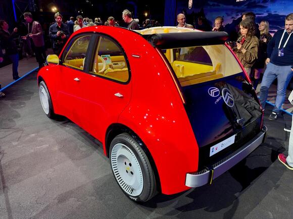 Iconic Citroën 2CV is back as a cut-price EV - complete with roll-back ...