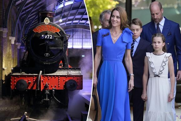 Kate Middleton and Prince William surprise 3 kids with 'magical' trip to set  of 'Harry Potter' series: report - NewsBreak