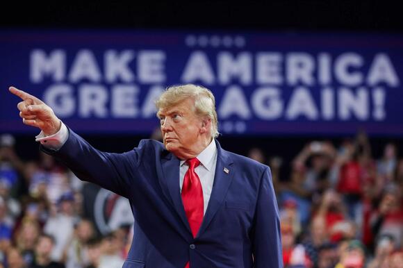 President Highlights Success Returning Hostages At Fort Myers Rally