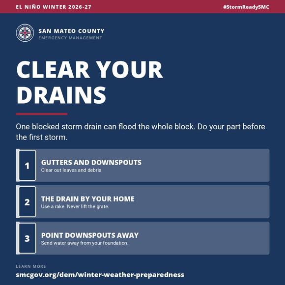 Redwood City urges storm drain clearing before winter - NewsBreak