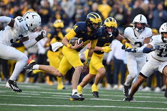 John U. Bacon: Money complicates Michigan's Carr-Underwood quarterback decision