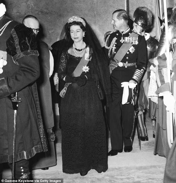 Queen Camilla echoes Elizabeth II by wearing black at Vatican - 65 years  after late monarch's visit - NewsBreak