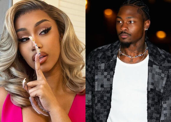 Stefon Diggs Subtly Confirms Romance With Cardi B After Being Asked If He's Single - NewsBreak