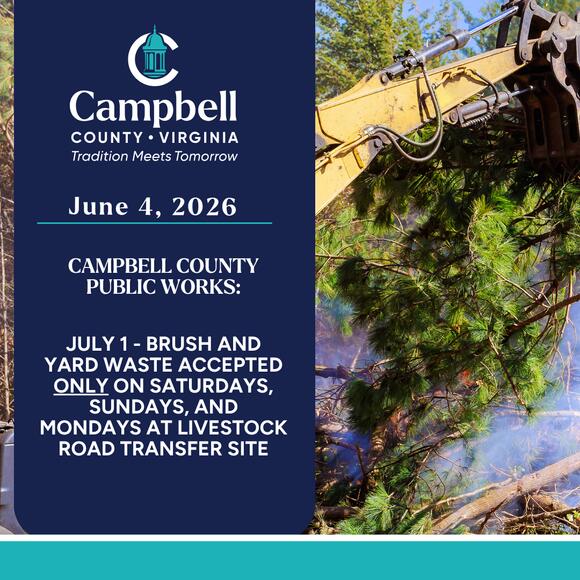 ⚠️ Yard Waste Drop-Off Limited to Weekends and Mondays Starting July 1 ...