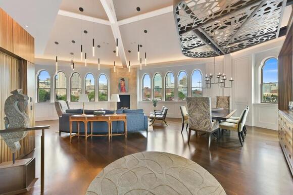$8M South End penthouse in converted church has views of Prudential ...