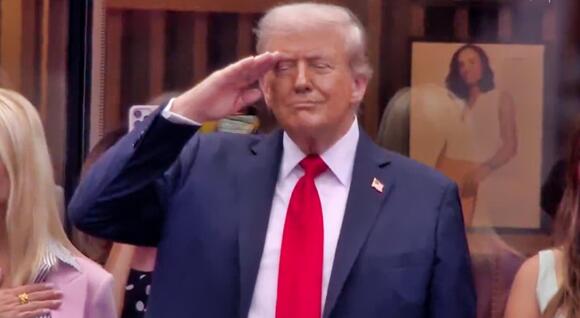 Donald Trump Was Getting Booed During The National Anthem At The US Open, And Cameras Caught His Interesting Reaction To The Fans [VIDEO] - NewsBreak