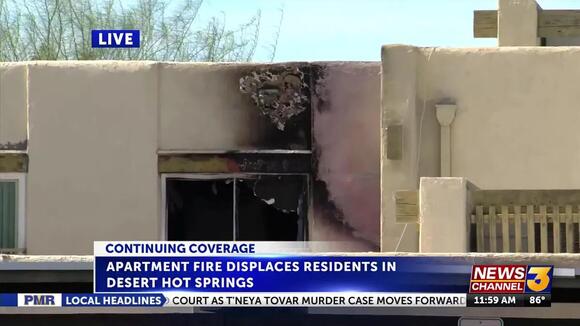 Several residents displaced after apartment fire in Desert Hot Springs ...