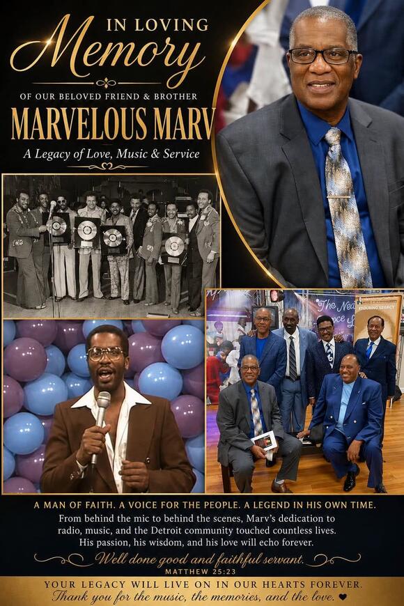 Legendary radio personality “Marvelous Marv” Taylor dies - NewsBreak