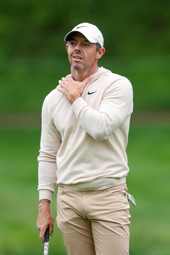 Rory McIlroy spotted without wedding ring at PGA Championship two days after divorce filing