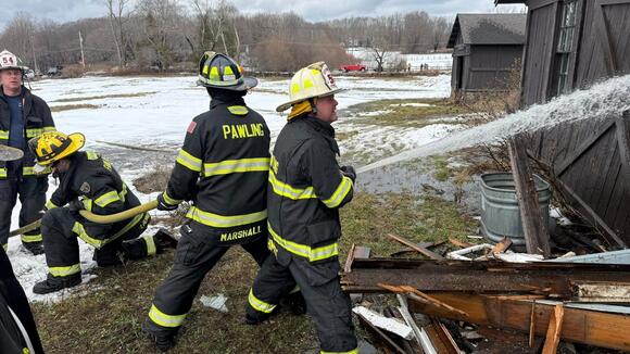 Barn destroyed in Dutchess County fire as crews battle hours‑long blaze ...