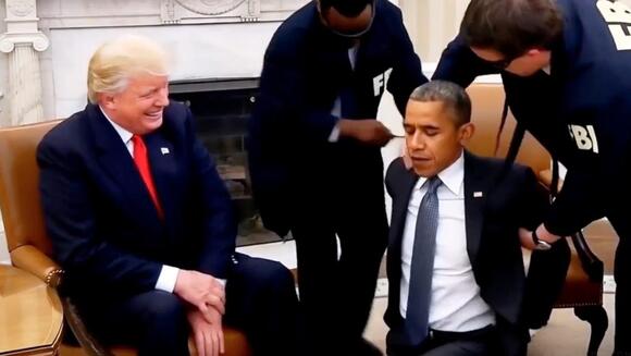 Trump Shares AI Clip of Obama Being Arrested After Tulsi Gabbard ‘Coup ...