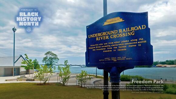 Freedom Park in Buffalo honored for Underground Railroad history ...