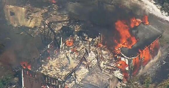 Emergency Response Underway After North Bend House Fire - NewsBreak