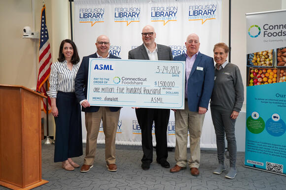ASML pledges $1.5M to Connecticut Foodshare in record hunger relief ...