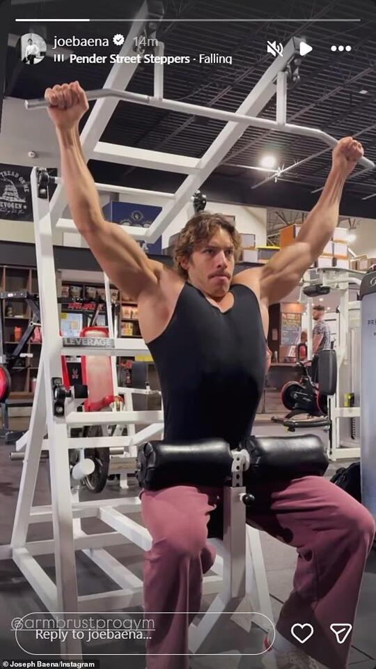 Arnold Schwarzenegger helps train love child Joseph Baena for his first ...