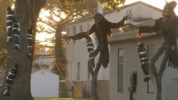 NAACP calls on Bucks County resident to take down hanging Halloween ...