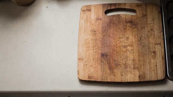 You rub olive oil into your wooden cutting board, but Purdue Extension ...