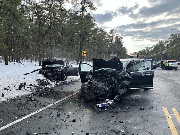 Driver Killed In Multi-Vehicle Crash On Route 70 In Ocean County ...