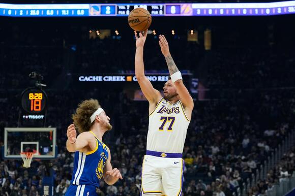 Experts release Lakers vs. Warriors prediction as Luka, Curry top Polymarket props