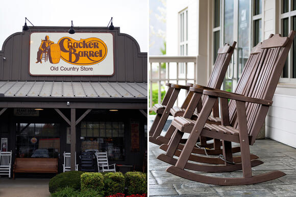 Cracker barrel deals chairs for sale