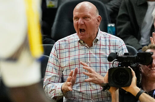 No Ballmer courtside at Intuit Dome as the Clippers begin a season without their banned owner