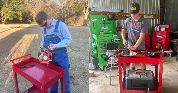 Louisiana FFA teen finds success in small-engine repair - NewsBreak