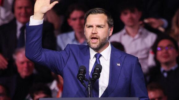 J.D. Vance lashes out at protester demanding release of Epstein files ...
