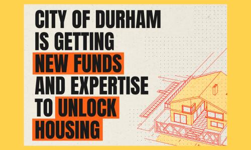 📢 Durham chosen for national Bloomberg housing initiative - NewsBreak