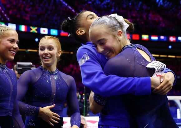 Claire Pease showed why she's a dark horse for gymnastics worlds all-around gold