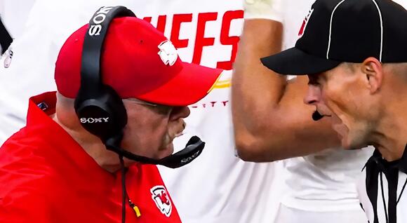 Chiefs Nearly Got Screwed By Costly Mistake From The Refs, And Andy ...