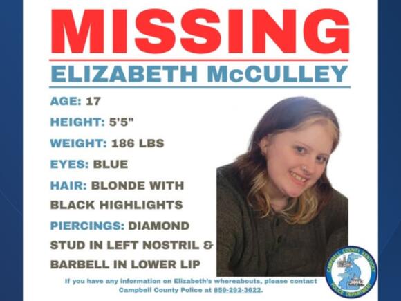 Police: Search underway for missing 17-year-old Campbell County girl ...