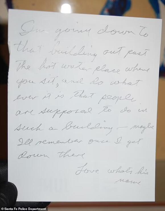 Heartbreaking handwritten notes found at Gene Hackman's home showing ...