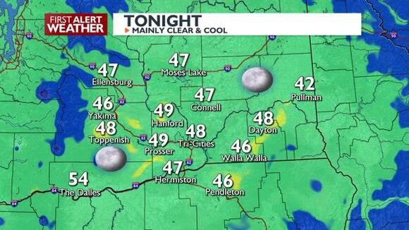 Clear Skies and Light Winds Expected for Wednesday with Rising Temperatures