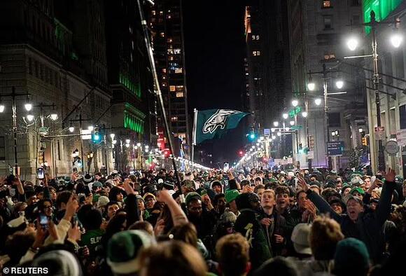 Chaos in Philadelphia as Eagles celebrations descend into riots and ...