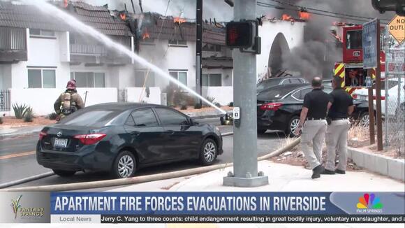 Large Riverside Apartment Fire Displaces 150 Residents - NewsBreak