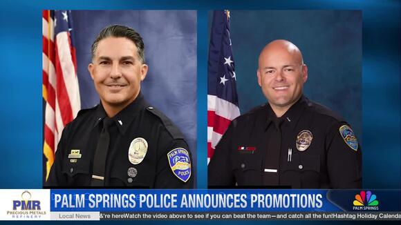Palm Springs Police Announce Key Leadership Promotions - NewsBreak