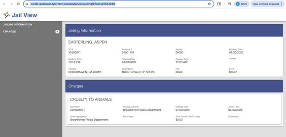 Streamer and Rapper Aspen Kartier Arrested on Animal Cruelty Charges ...