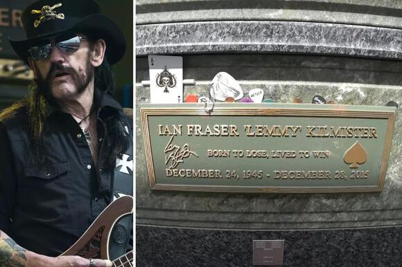 Gravesites and Headstone Inscriptions for 13 Rock + Metal Legends ...